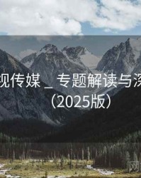 樱桃影视传媒 _ 专题解读与深度策划（2025版）